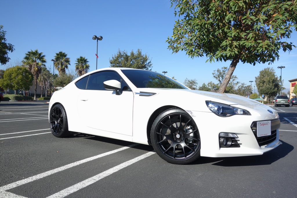 photo 1 Subaru BRZ custom wheels WedsSport SA-67R 18x9.0, ET +36, tire size 245/35 R18. x ET 