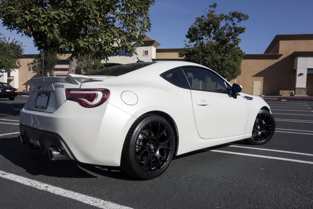 photo 2 Subaru BRZ custom wheels WedsSport SA-67R 18x9.0, ET +36, tire size 245/35 R18. x ET 