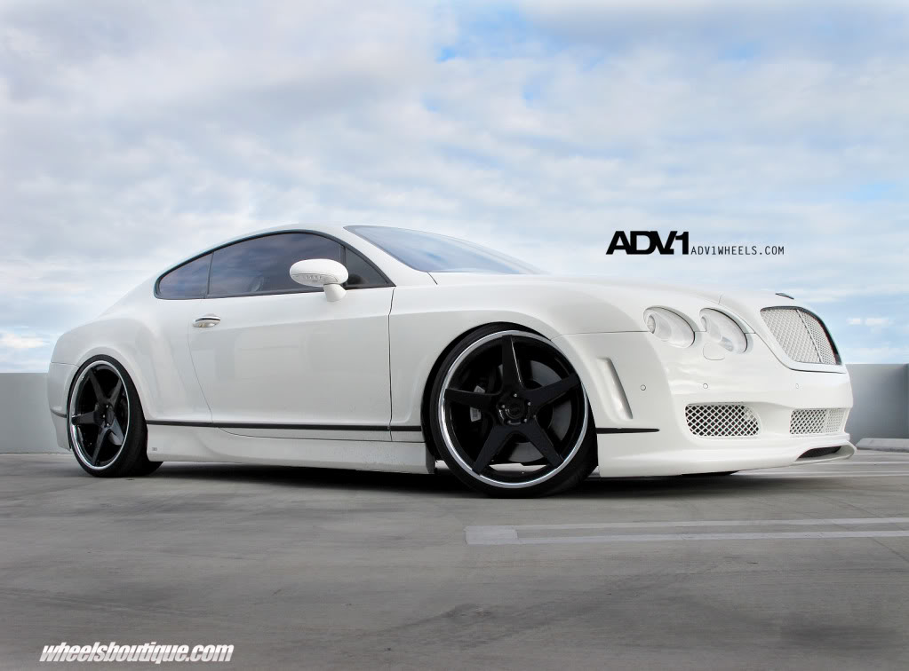 photo 4 Bentley Continental GT custom wheels ADV.1 5.0 22x9.5, ET , tire size X R22. 22x11.0 ET