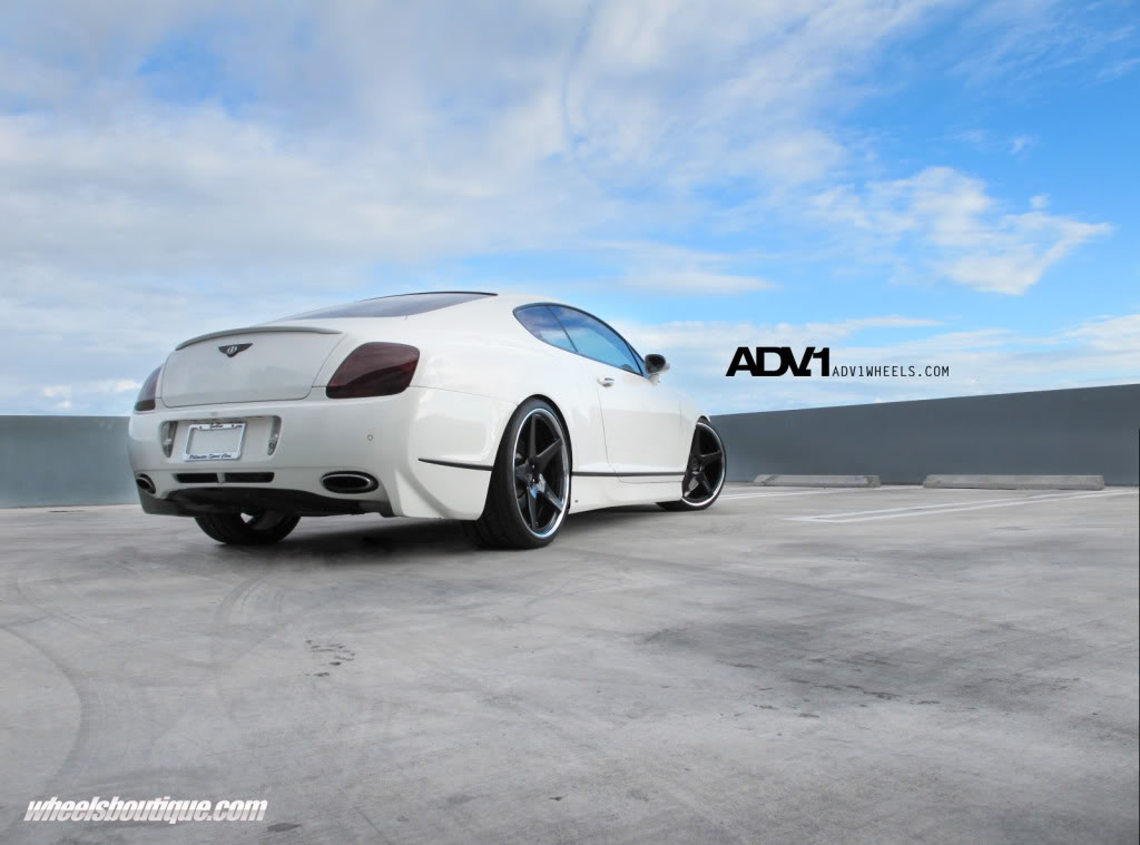 photo 5 Bentley Continental GT custom wheels ADV.1 5.0 22x9.5, ET , tire size X R22. 22x11.0 ET