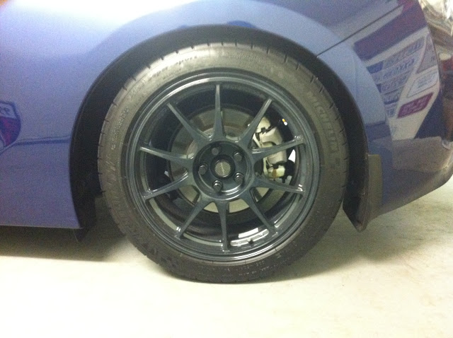 photo 1 Subaru BRZ custom wheels WedsSport TC105N 17x8.0, ET , tire size 225/45 R17. x ET 