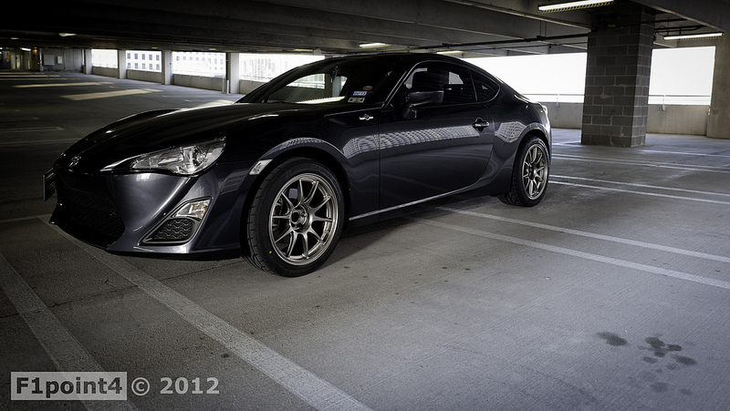 photo 1 Scion FR-S custom wheels WedsSport TC105N 17x9.0, ET +35, tire size 245/40 R17. x ET 