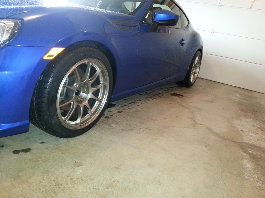 photo 1 Subaru BRZ custom wheels WedsSport TC105N 17x, ET , tire size 245/40 R17. x ET