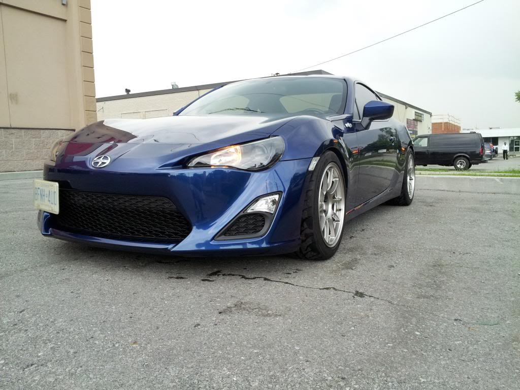 photo 1 Scion FR-S custom wheels WedsSport TC105N 17x9.0, ET +35, tire size 245/40 R17. x ET 