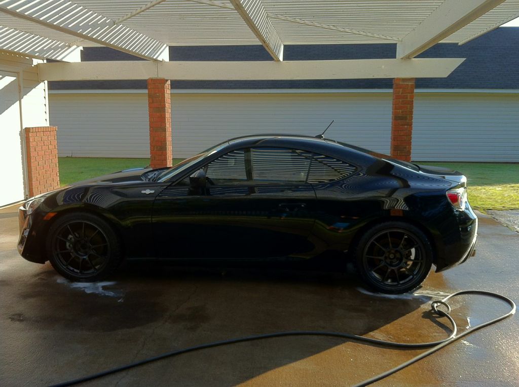 photo 5 Scion FR-S custom wheels WedsSport TC105N 18x8.5, ET +43, tire size 235/40 R18. 18x9.5 ET+35 255/35 R18