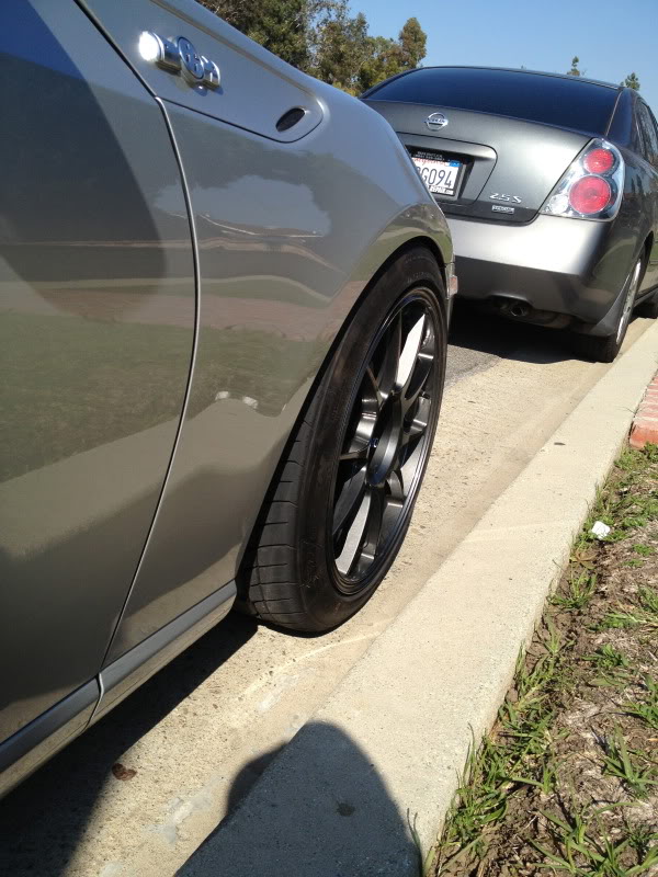 photo 7 Scion FR-S custom wheels WedsSport TC105N 18x9.5, ET +35, tire size 255/35 R18. x ET 245/40 R