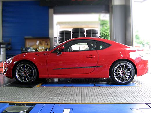 photo 1 Scion FR-S custom wheels Work Emotion 11R 18x7.5, ET , tire size X R18. 18x8.5 ET 
