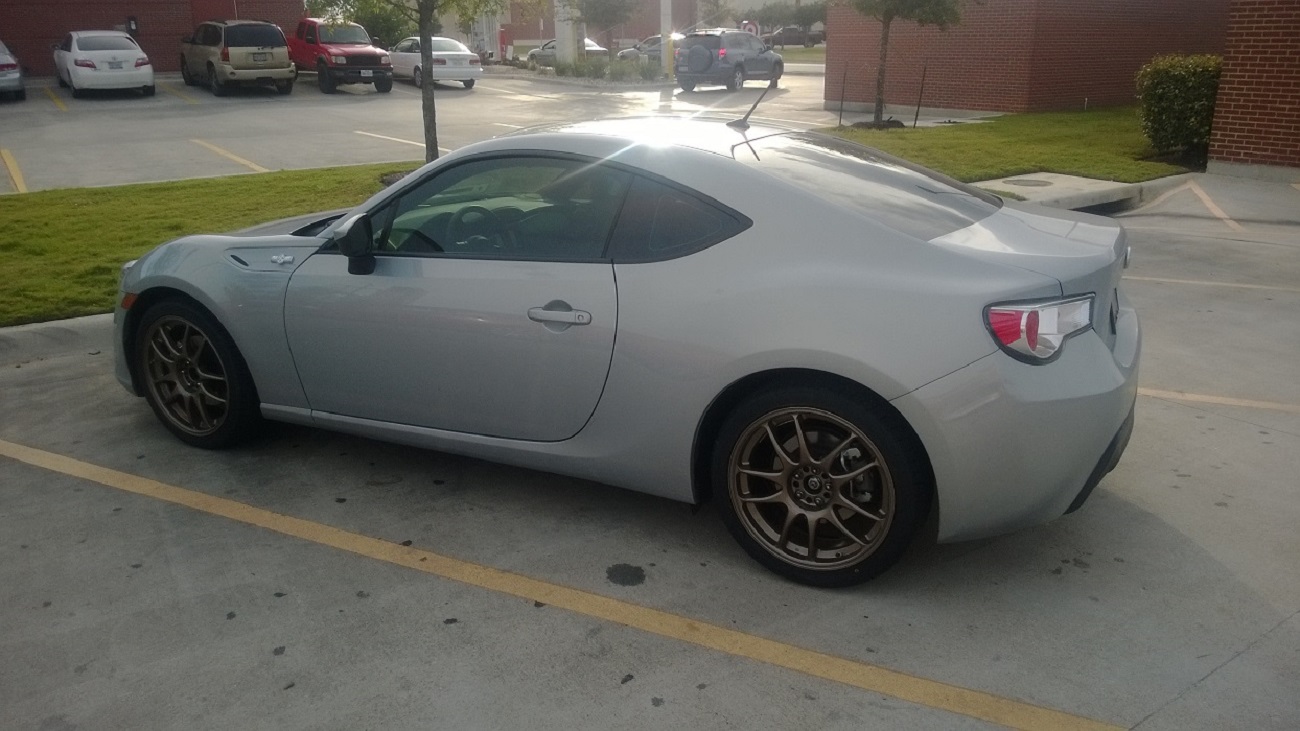 photo 2 Scion FR-S custom wheels Work Emotion CR Kai 18x7.5, ET +48, tire size X R18. x ET 