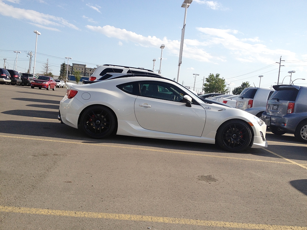 photo 4 Scion FR-S custom wheels Work Emotion CR-Kiwami 18x8.5, ET +38, tire size 225/40 R18. x ET 245/35 R