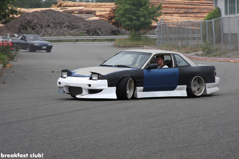 photo 2 Nissan S13 custom wheels Leon Hardiritt unknown 18x10.0, ET -17, tire size 225/40 R18. 18x12.0 ET-17 245/40 R18