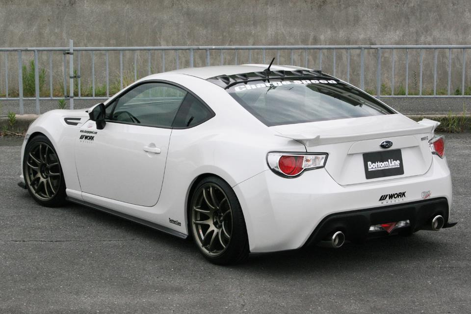 photo 2 Subaru BRZ custom wheels Work Emotion Kiwami 18x8.5, ET +38, tire size 225/40 R18. 18x9.5 ET+38 245/35 R18