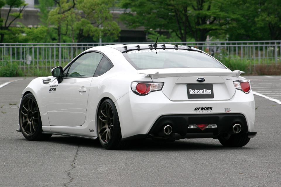 photo 3 Subaru BRZ custom wheels Work Emotion Kiwami 18x8.5, ET +38, tire size 225/40 R18. 18x9.5 ET+38 245/35 R18
