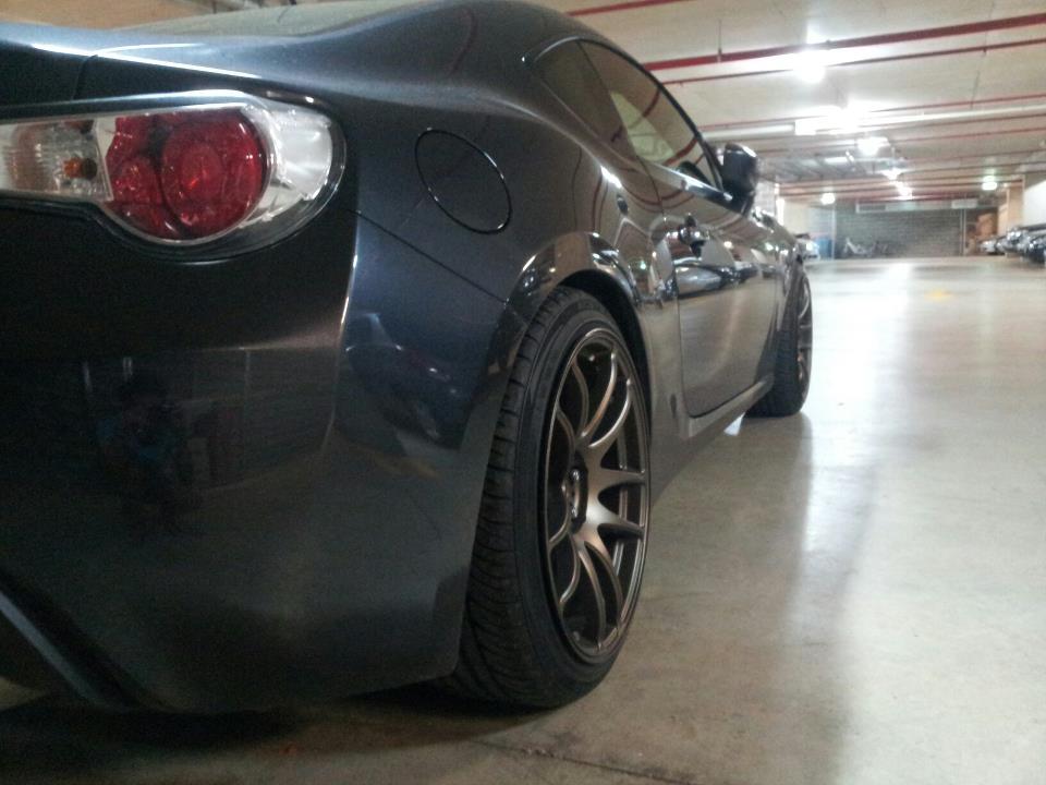 photo 1 Scion FR-S custom wheels Work Emotion CR Ultimate 