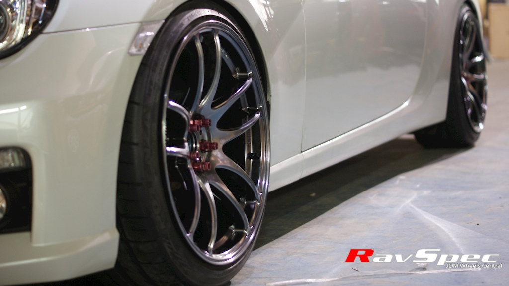 photo 3 Subaru BRZ custom wheels Work Kiwami 19x9.5, ET +38, tire size 225/40 R19. x ET