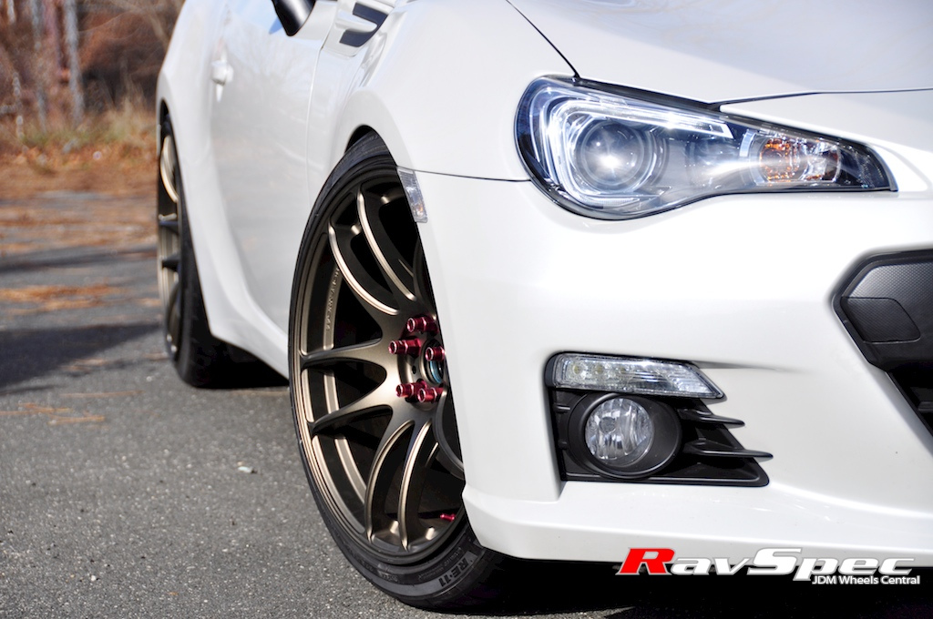 photo 7 Subaru BRZ custom wheels Work Kiwami 19x9.5, ET +38, tire size 225/40 R19. x ET
