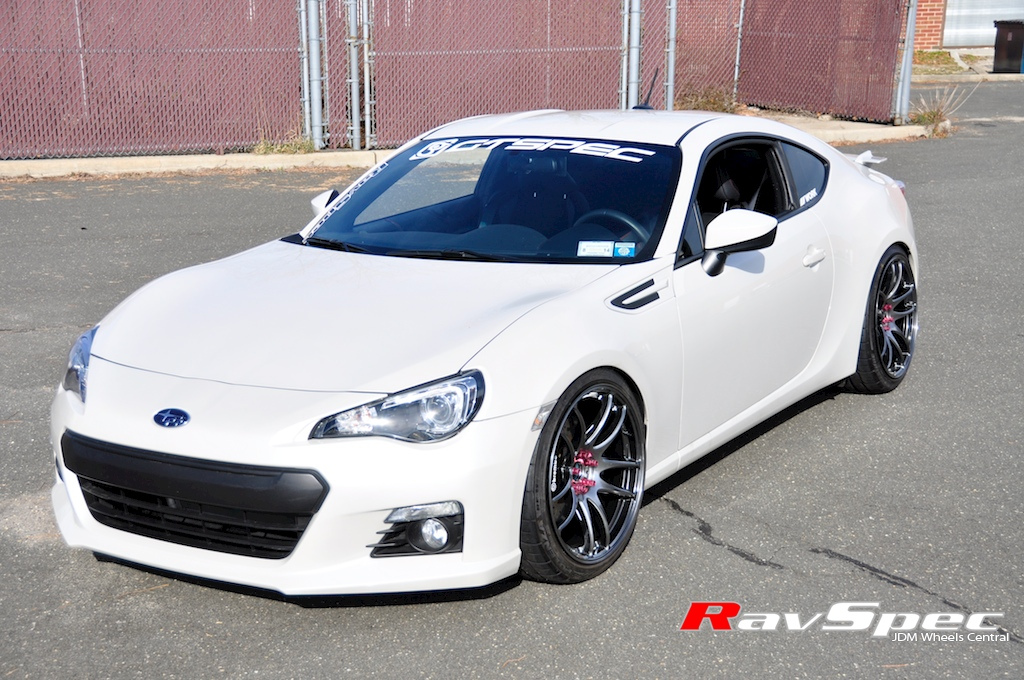 photo 9 Subaru BRZ custom wheels Work Kiwami 19x9.5, ET +38, tire size 225/40 R19. x ET
