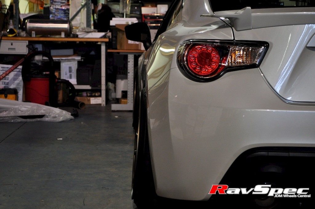 photo 2 Scion FR-S custom wheels Work Kiwami 19x10.5, ET +32, tire size 235/30 R19. x ET