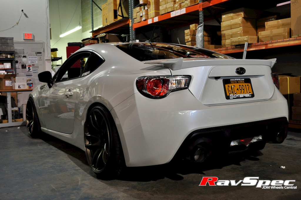 photo 3 Scion FR-S custom wheels Work Kiwami 19x10.5, ET +32, tire size 235/30 R19. x ET
