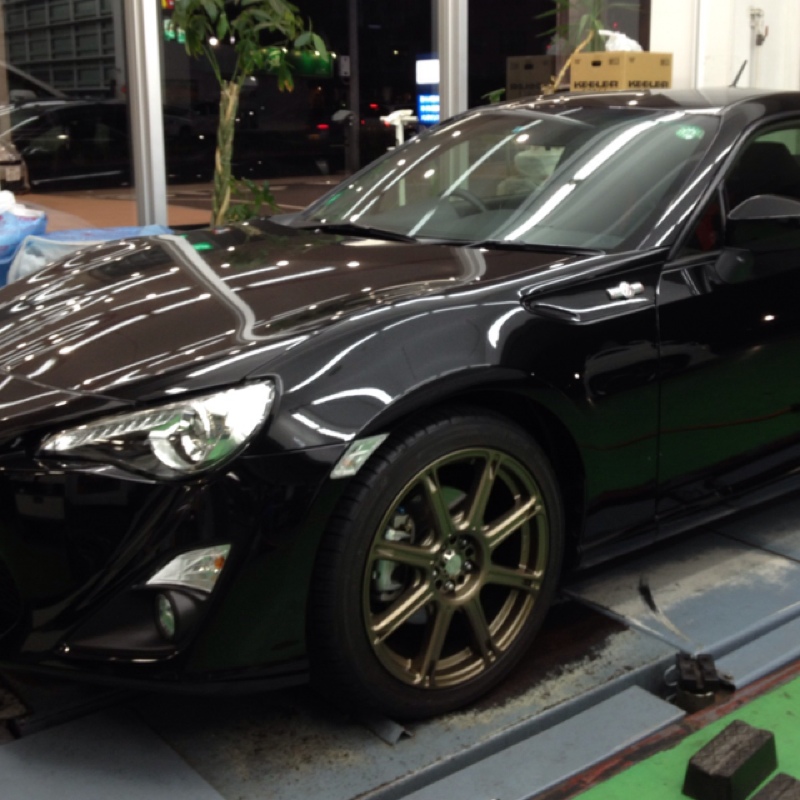 photo 1 Scion FR-S custom wheels Work Emotion XC8 18x, ET , tire size X R18. x ET 