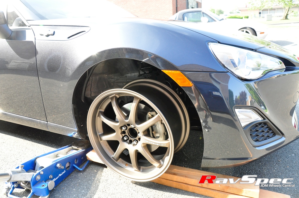 photo 1 Scion FR-S custom wheels Work Emotion XD9 18x9.0, ET +38, tire size X R18. 18x10.0 ET+18