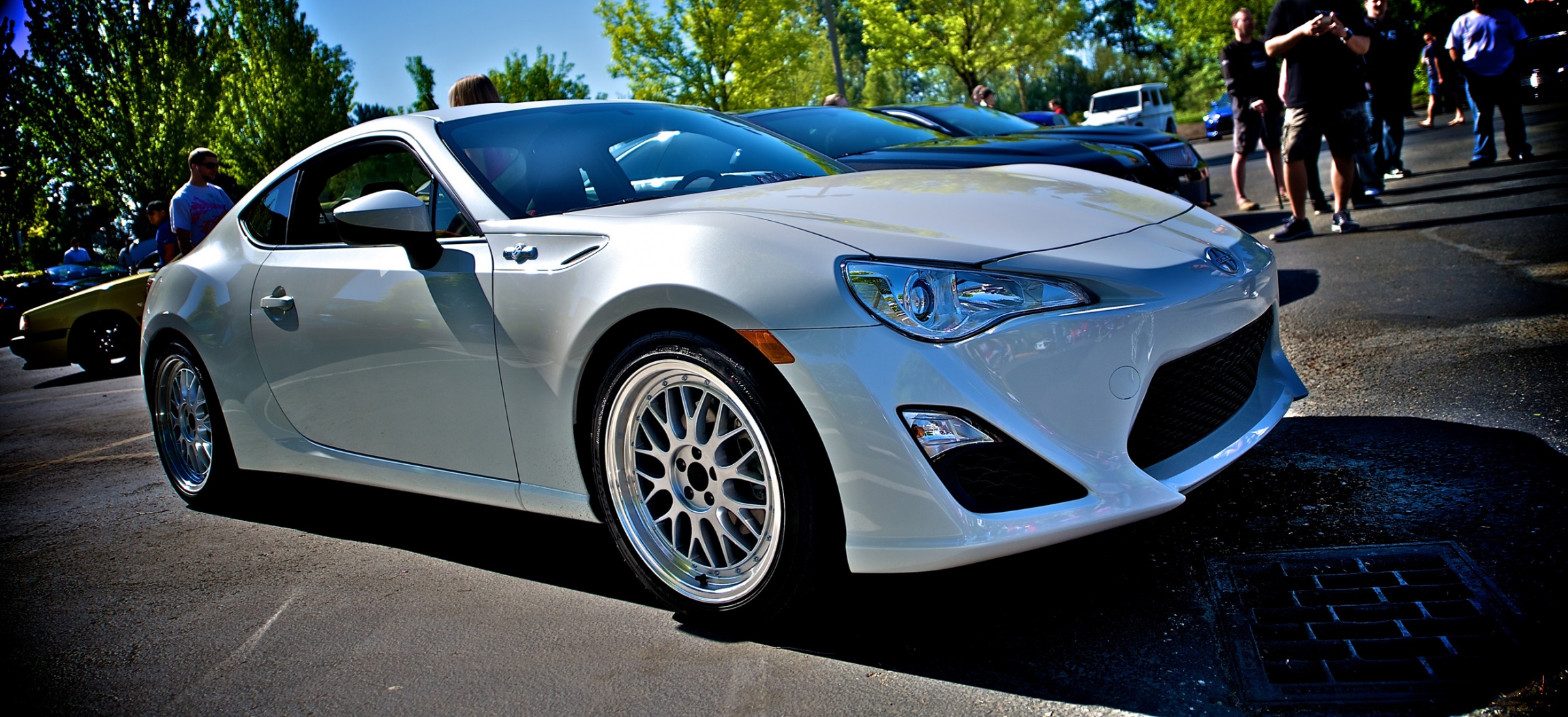 photo 2 Scion FR-S custom wheels Work Emotion XD9 18x8.0, ET +40, tire size 235/40 R18. x ET