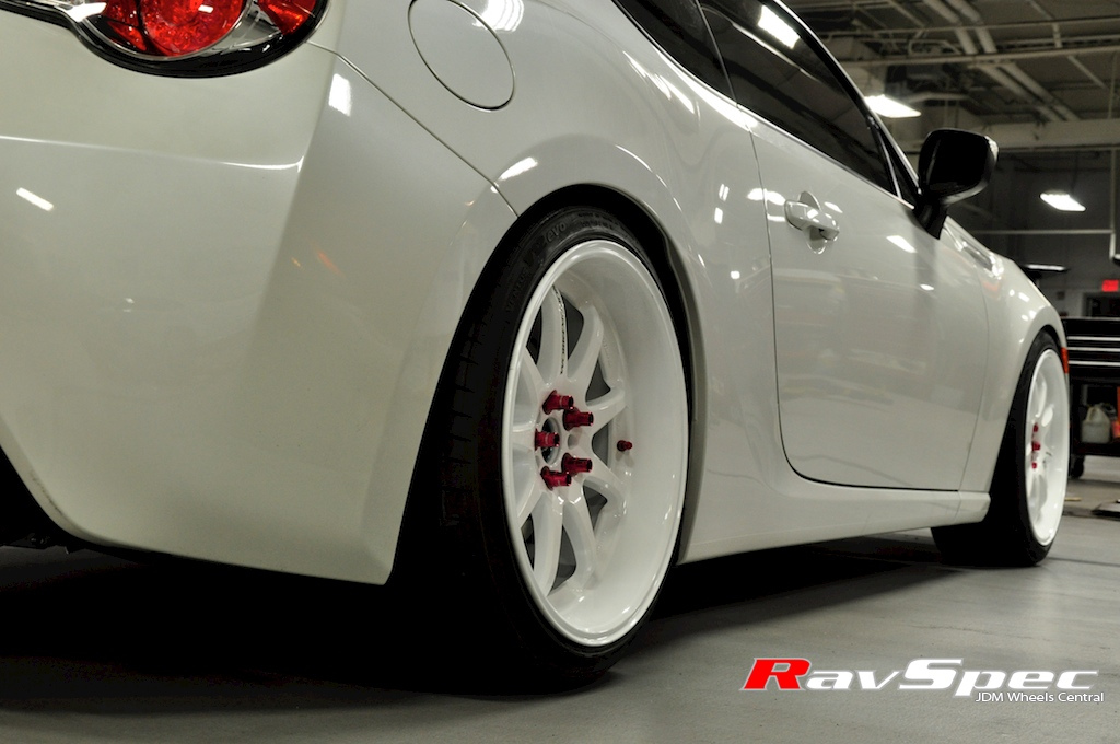 photo 2 Subaru BRZ custom wheels Work Emotion XD9 18x9.0, ET +38, tire size 225/40 R18. 18x10.0 ET+38 245/35 R18
