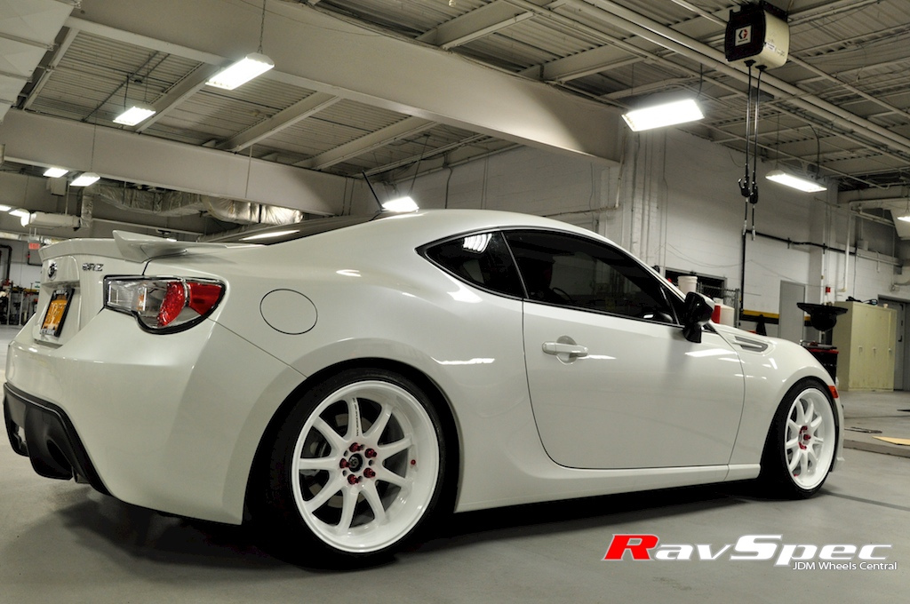 photo 4 Subaru BRZ custom wheels Work Emotion XD9 18x9.0, ET +38, tire size 225/40 R18. 18x10.0 ET+38 245/35 R18
