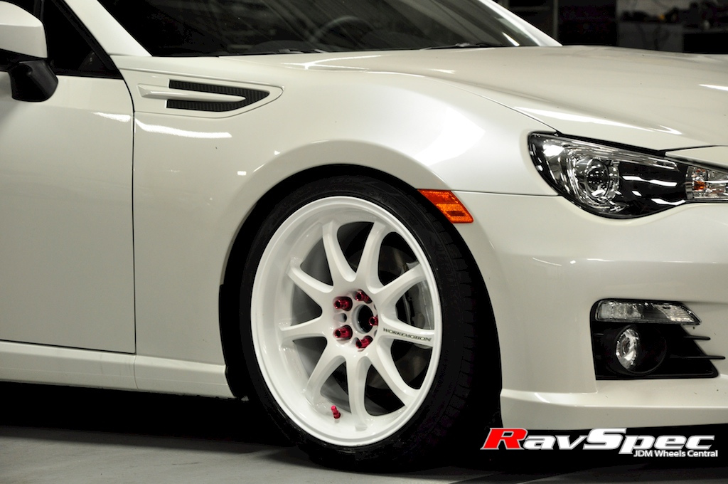 photo 1 Subaru BRZ custom wheels Work Emotion XD9 18x9.0, ET +38, tire size 225/40 R18. 18x10.0 ET+38 245/35 R18
