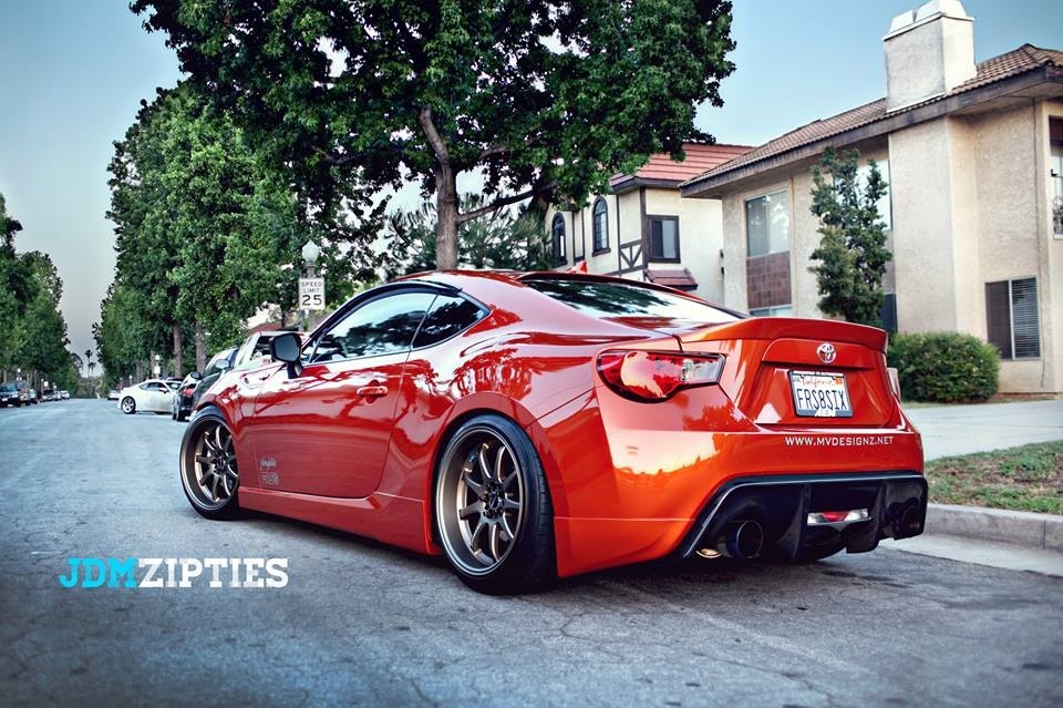 photo 6 Scion FR-S custom wheels Work Work Emotion XD9 18x10.0, ET +38, tire size 235/40 R18. x ET 