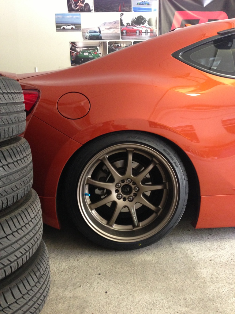 photo 7 Scion FR-S custom wheels Work Work Emotion XD9 18x10.0, ET +38, tire size 235/40 R18. x ET 
