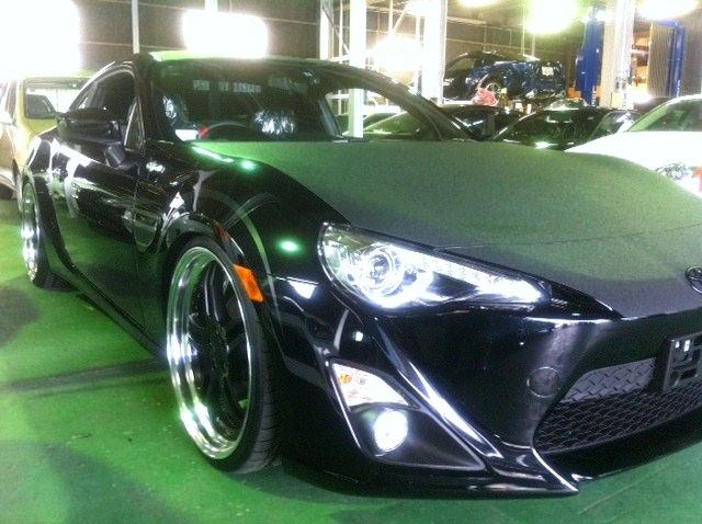 photo 1 Scion FR-S custom wheels Work Gnosis GS2 20x8.0, ET +20, tire size 225/30 R20. 20x9.0 ET+20 235/30 R20