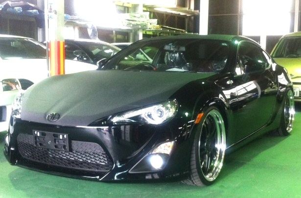 photo 2 Scion FR-S custom wheels Work Gnosis GS2 20x8.0, ET +20, tire size 225/30 R20. 20x9.0 ET+20 235/30 R20