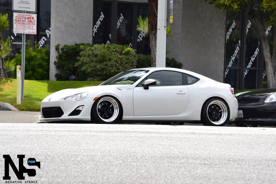 photo 6 Scion FR-S custom wheels Work Meister S1 3-Pc 18x9.5, ET +29, tire size X R18. 18x9.5 ET+24 