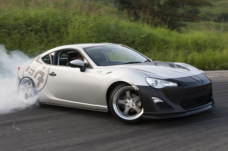 photo 6 Subaru BRZ custom wheels Work Meister S1R 18x10.0, ET +12, tire size 225/40 R18. 18x10.5 ET+17 
