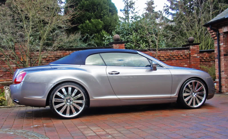 photo 1 Bentley Continental GTC custom wheels Santorini  22x, ET , tire size X R22. x ET 