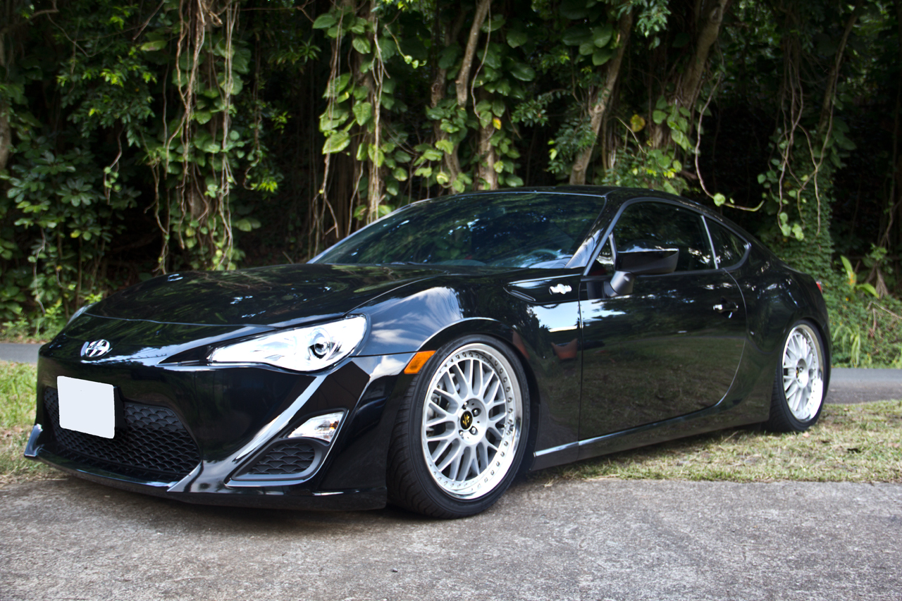 photo 1 Scion FR-S custom wheels Work VS-XX 18x8.0, ET +38, tire size 225/40 R18. x ET 