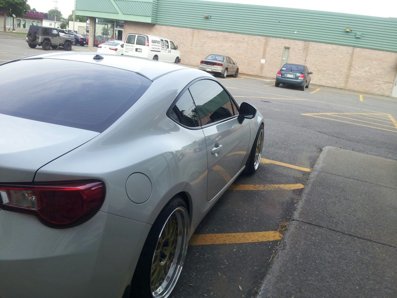 photo 4 Scion FR-S custom wheels Work VS-XX 18x9.0, ET +33, tire size X R18. 18x10.0 ET+33 