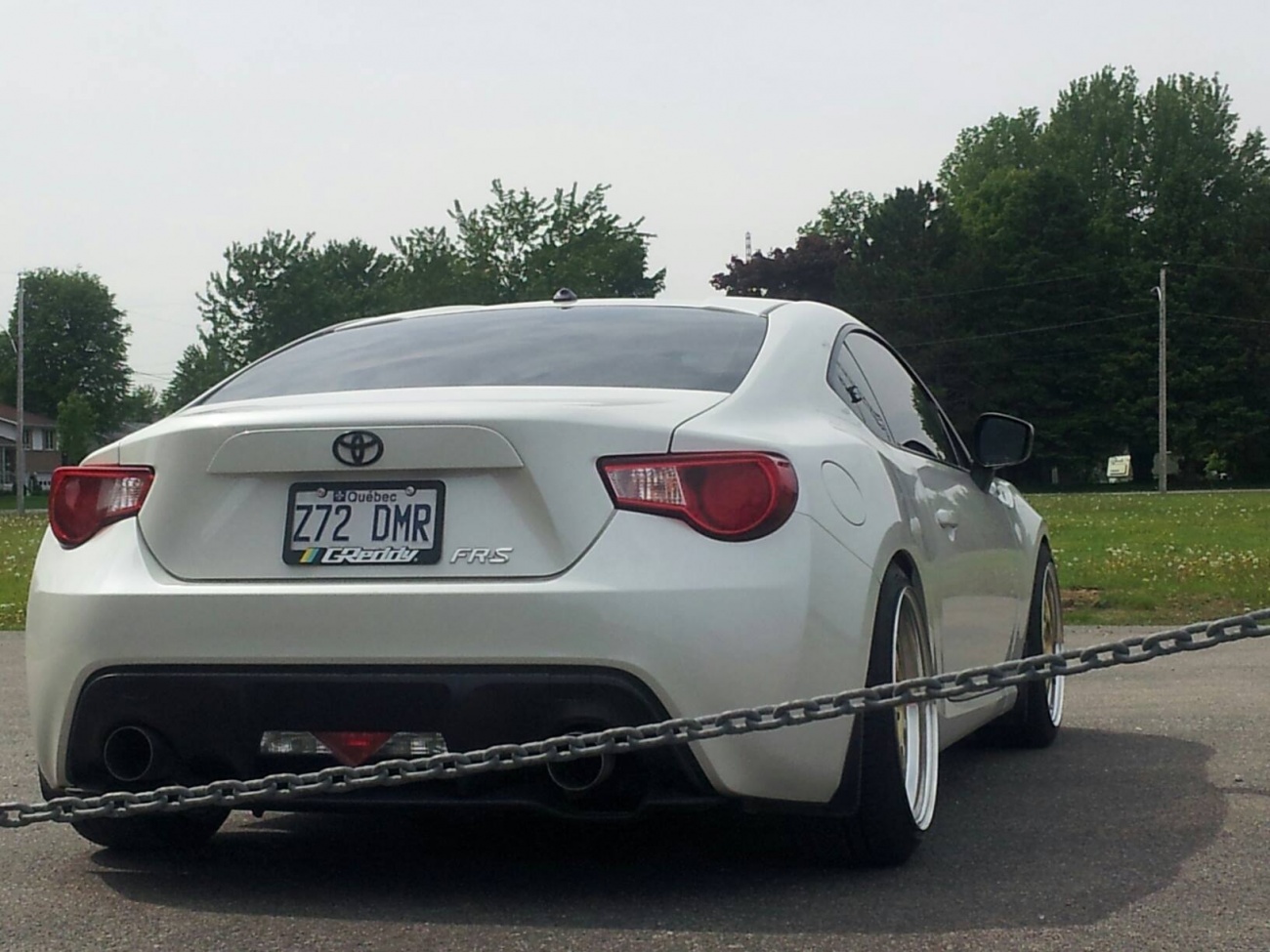 photo 2 Scion FR-S custom wheels Work VS-XX 18x9.0, ET +33, tire size X R18. 18x10.0 ET+33 