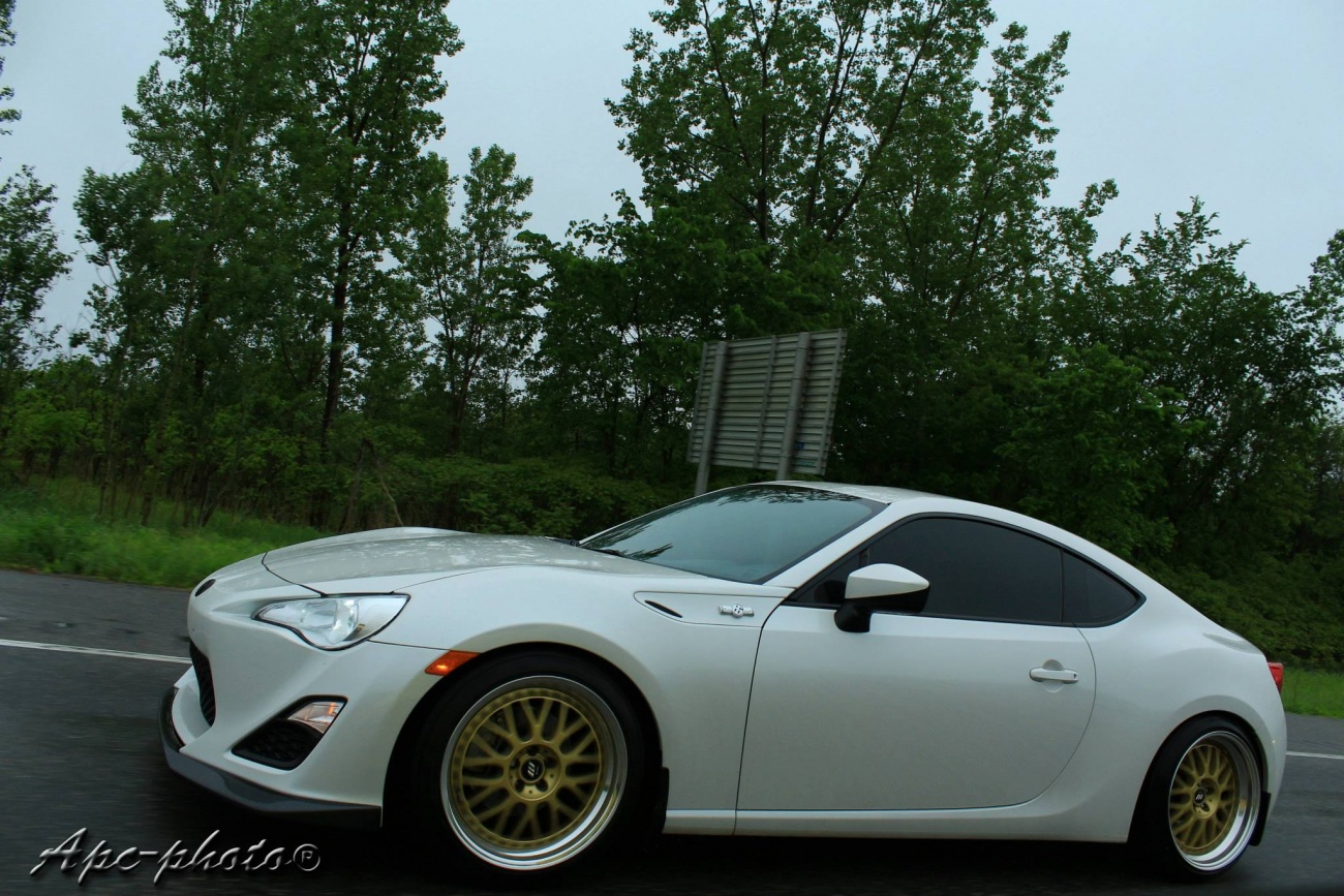 photo 5 Scion FR-S custom wheels Work VS-XX 18x9.0, ET +33, tire size X R18. 18x10.0 ET+33 