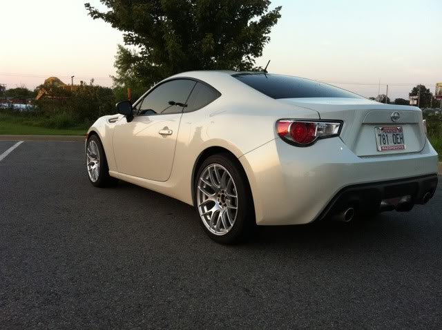 photo 4 Scion FR-S custom wheels XXR 530 18x8.75, ET +35, tire size 235/40 R18. x ET