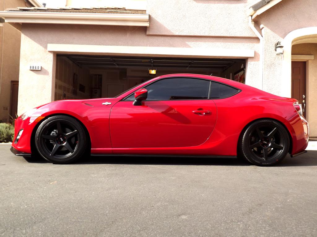 photo 2 Scion FR-S custom wheels XXR 535 17x8.25, ET +35, tire size 235/45 R17. x ET 255/40 R