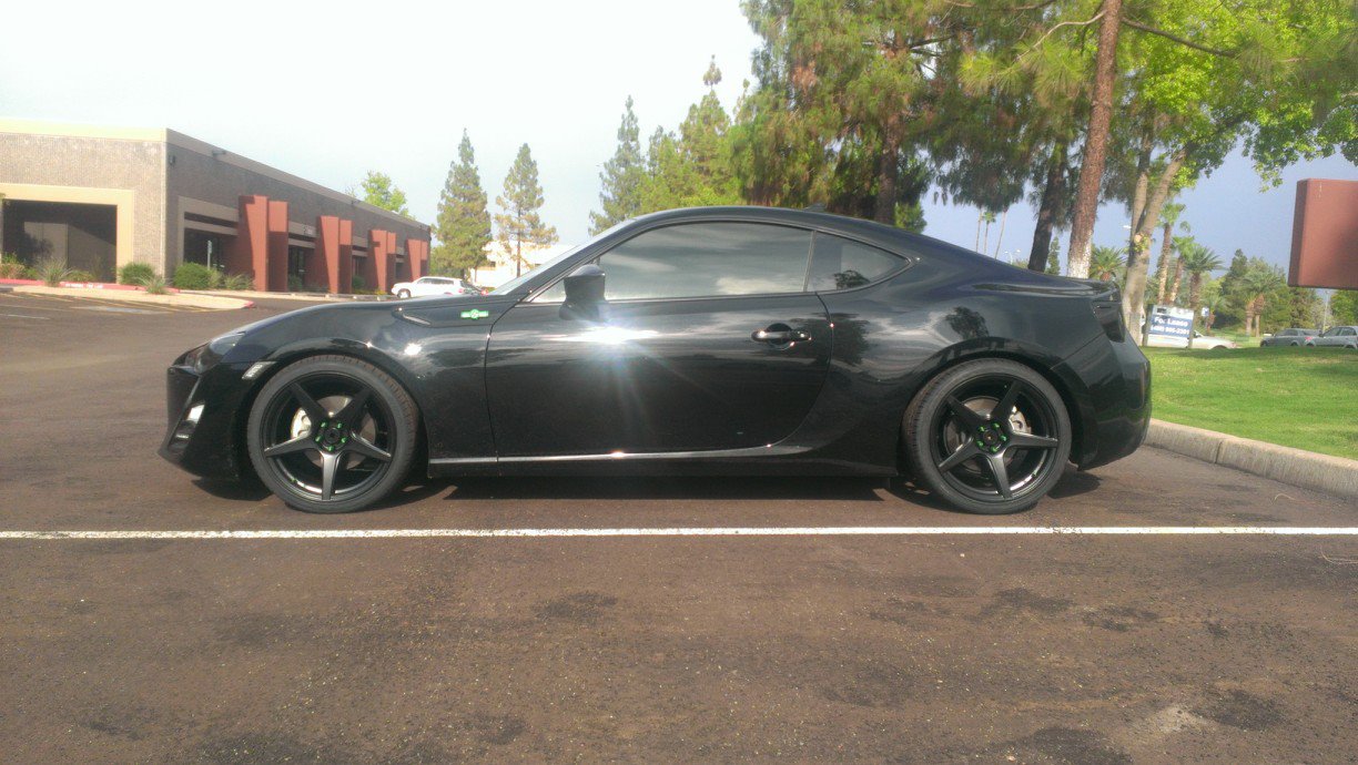photo 1 Scion FR-S custom wheels XXR 535 18x, ET , tire size 245/35 R18. x ET 
