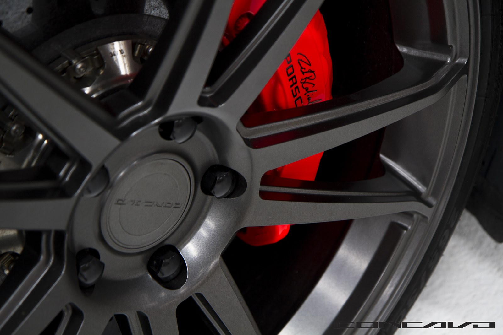 photo 2 Porsche Panamera custom wheels Concavo CW-S5 x, ET , tire size X R. x ET 