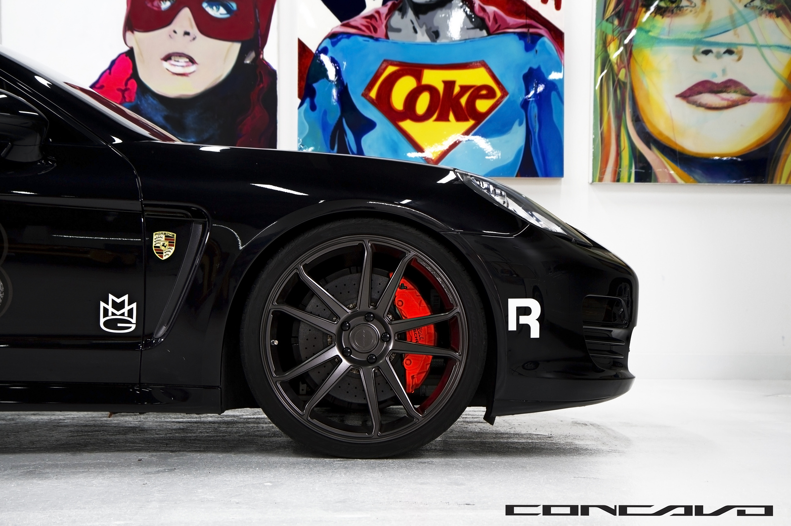 photo 3 Porsche Panamera custom wheels Concavo CW-S5 x, ET , tire size X R. x ET 