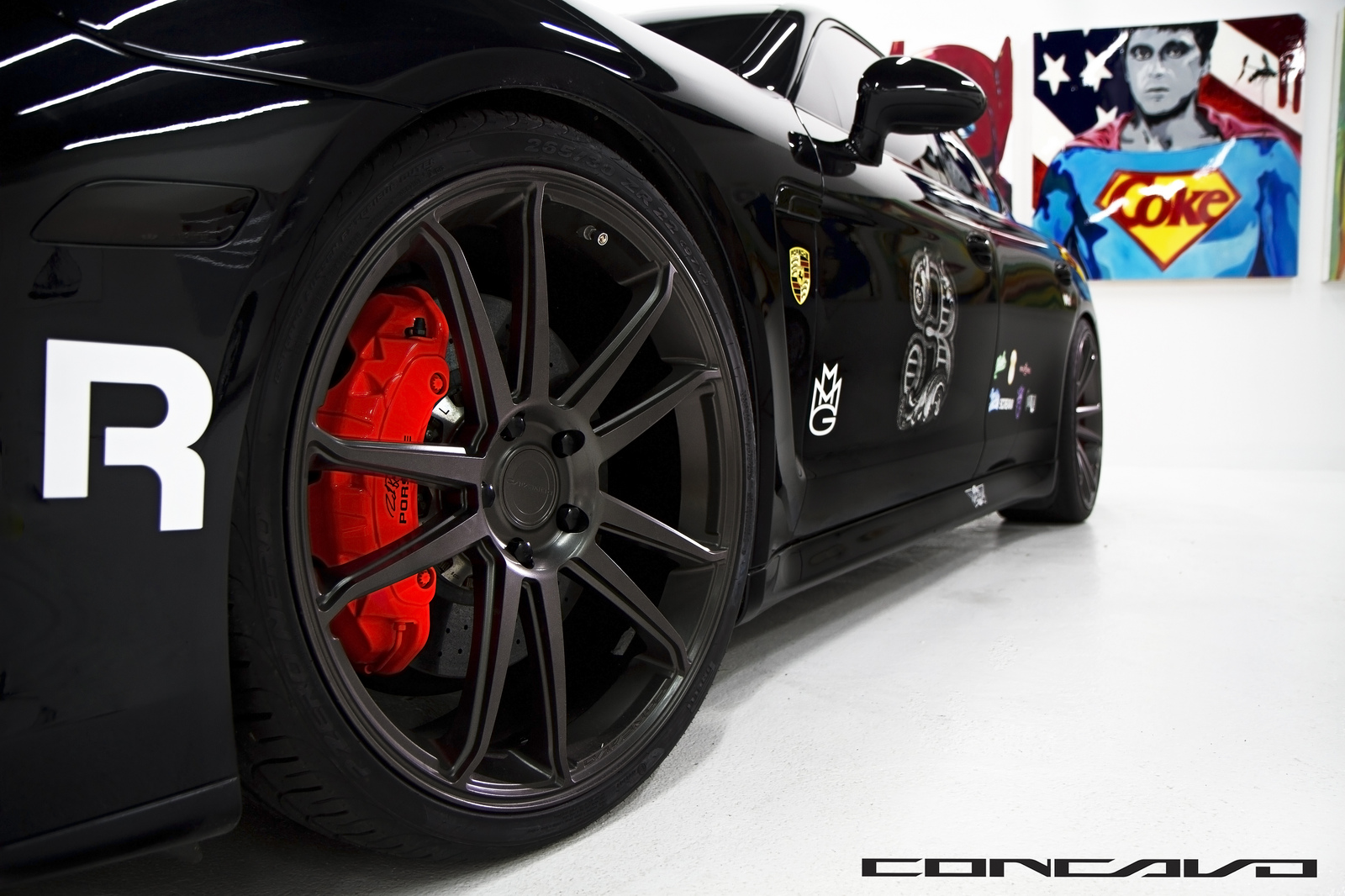 photo 1 Porsche Panamera custom wheels Concavo CW-S5 x, ET , tire size X R. x ET 