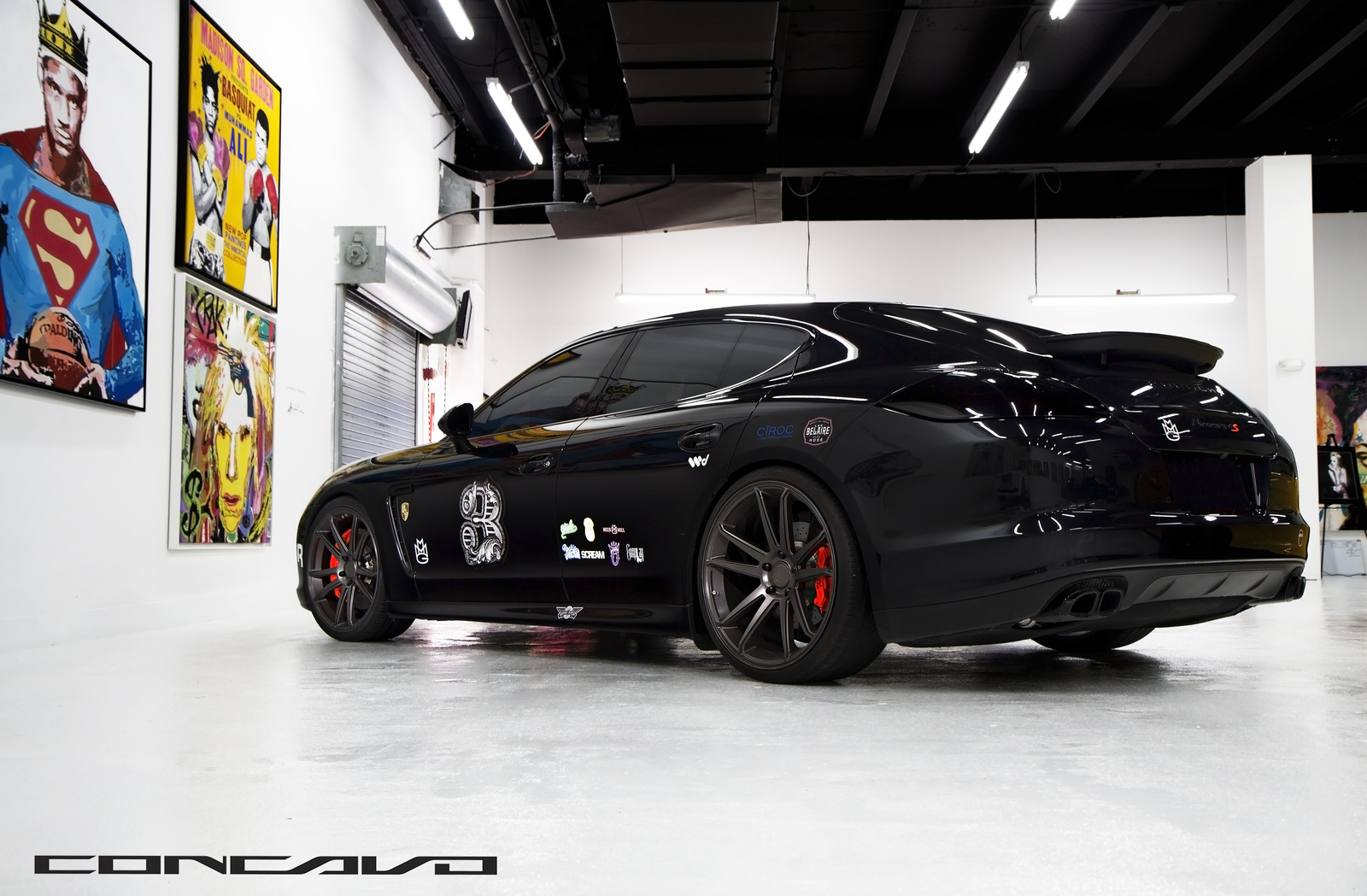photo 5 Porsche Panamera custom wheels Concavo CW-S5 x, ET , tire size X R. x ET 
