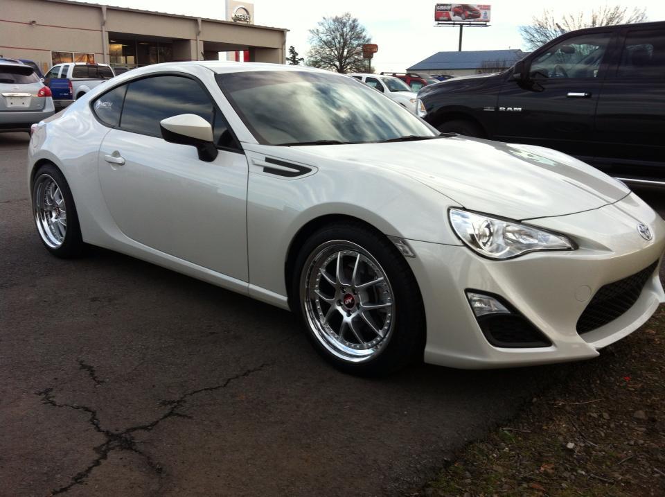 photo 5 Scion FR-S custom wheels Yoshihara Design Champion 18x8.0, ET +30, tire size 225/40 R18. 18x9.0 ET+35 235/40 R18