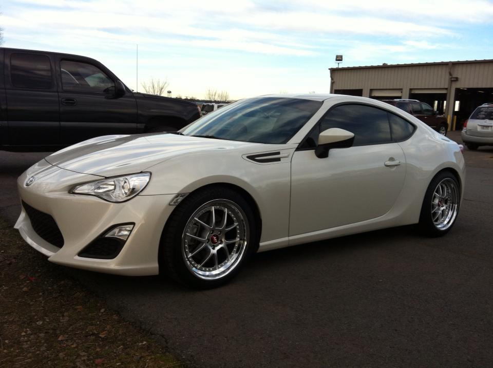 photo 6 Scion FR-S custom wheels Yoshihara Design Champion 18x8.0, ET +30, tire size 225/40 R18. 18x9.0 ET+35 235/40 R18