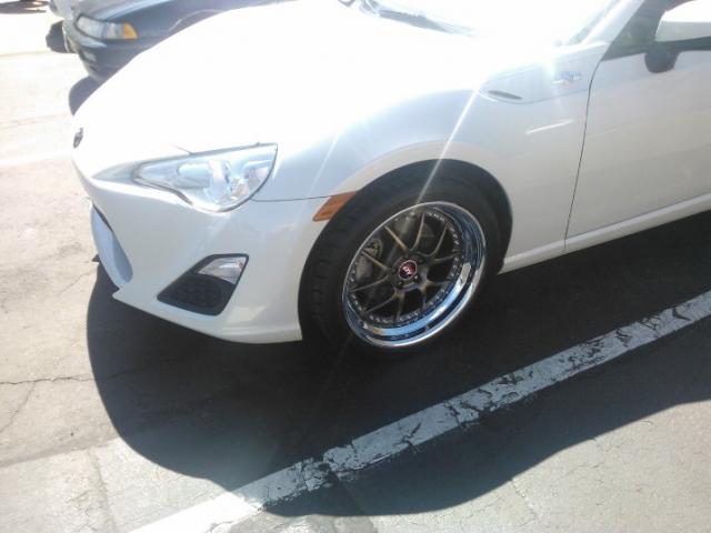 photo 2 Scion FR-S custom wheels Yoshihara Champion 18x9.0, ET +35, tire size 255/35 R18. x ET 