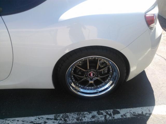 photo 1 Scion FR-S custom wheels Yoshihara Champion 18x9.0, ET +35, tire size 255/35 R18. x ET 
